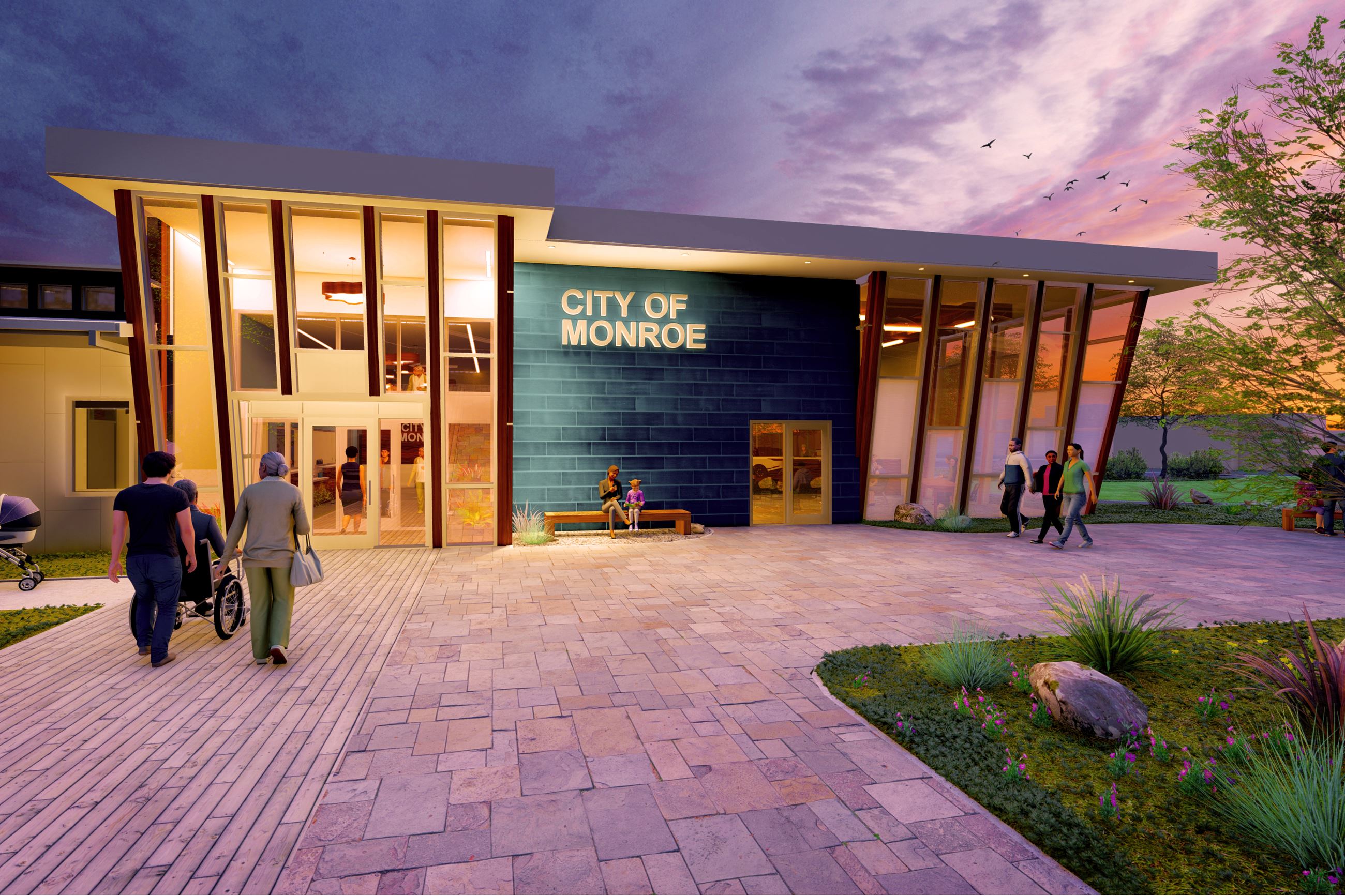 ARCRendering-Monroe City Hall_EXT-2