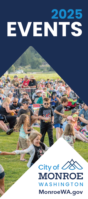 Events Brochure cover for 2025