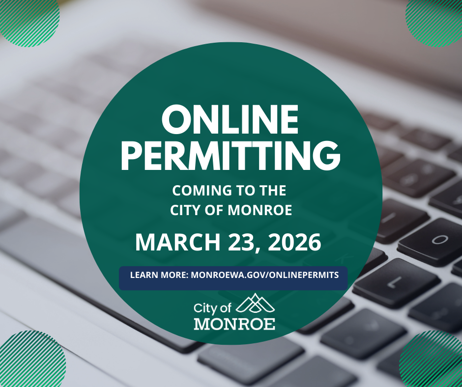 Online Permitting Launch Graphic