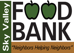 sky valley food bank logo